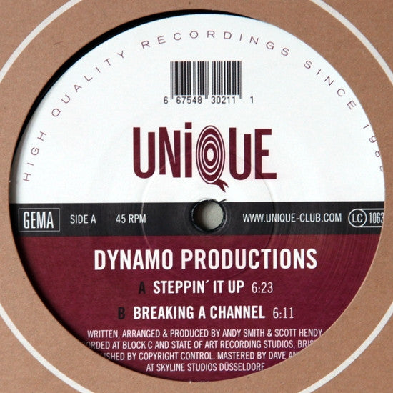 Dynamo Productions : Steppin' It Up (12")