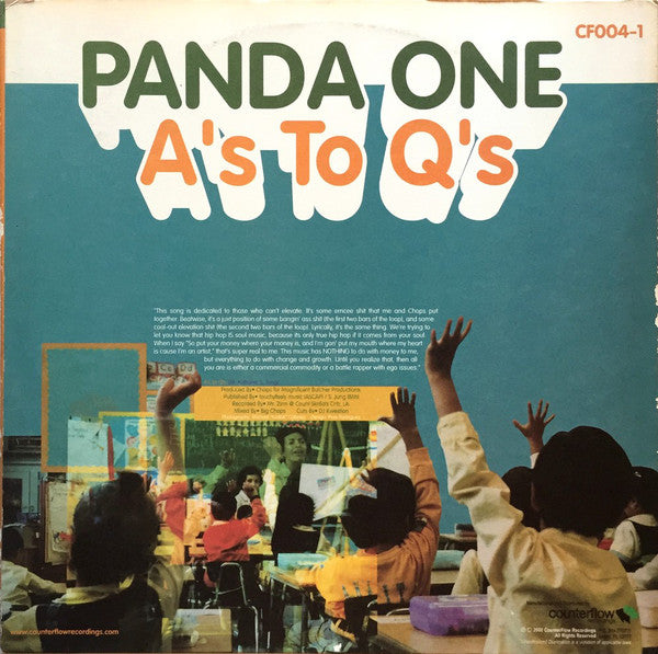 Panda One : A's To Q's (12")