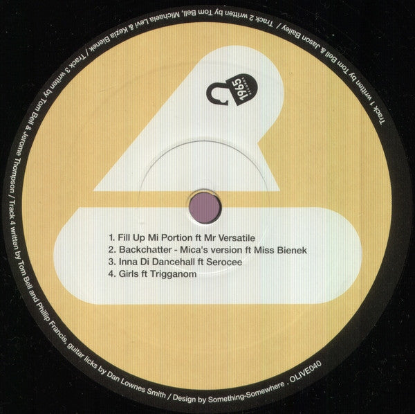 Toddla T : Do U Know (12", EP)