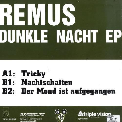 Marco Remus : Dunkle Nacht EP (12", EP)
