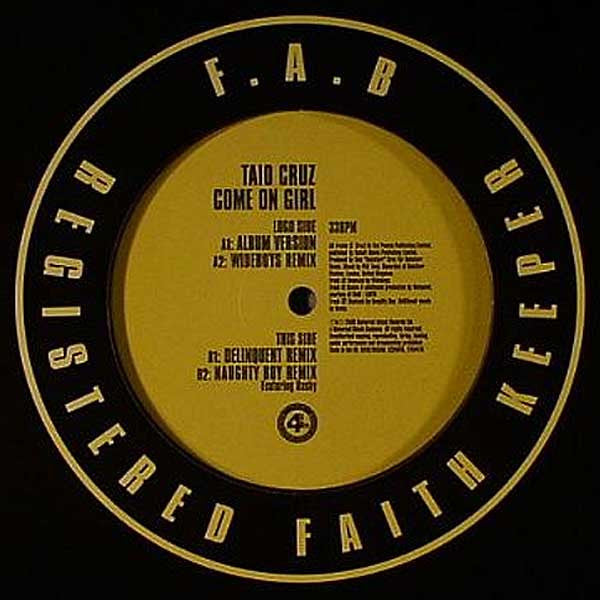 Taio Cruz : Come On Girl (12")