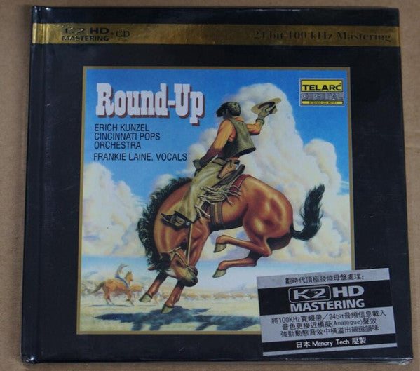 Erich Kunzel, Cincinnati Pops Orchestra, Frankie Laine : Round-Up (CD, Album, K2 )