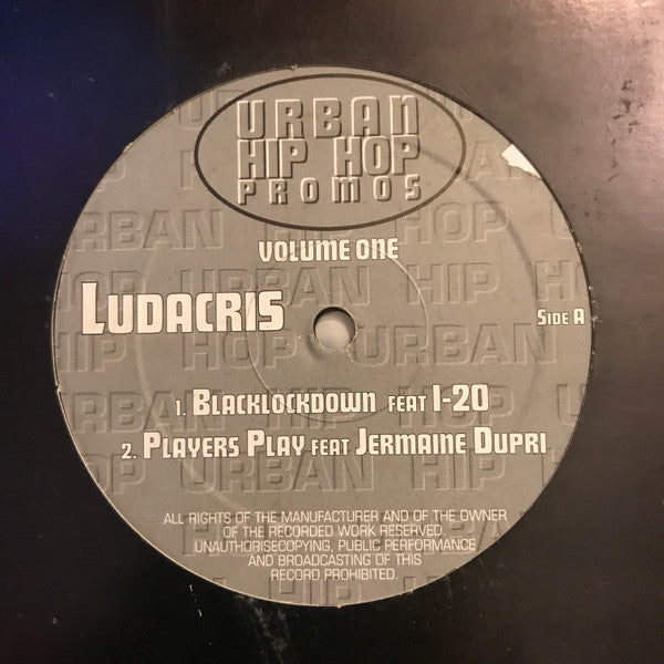 Various : Urban Hip Hop Promos Volume One (12", Unofficial)