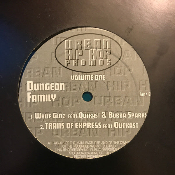 Various : Urban Hip Hop Promos Volume One (12", Unofficial)