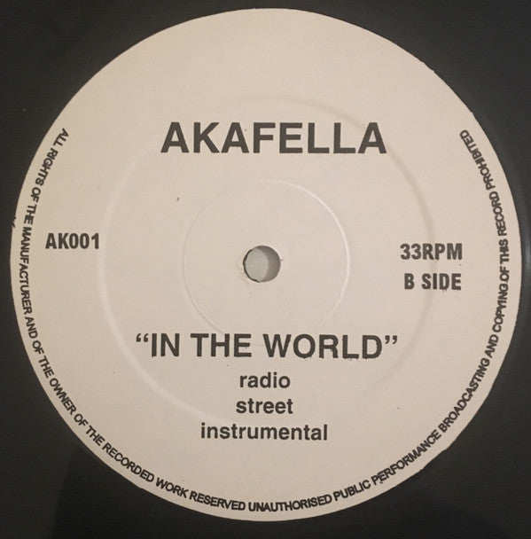 Akinyele : In Your Mouth / In The World (12")