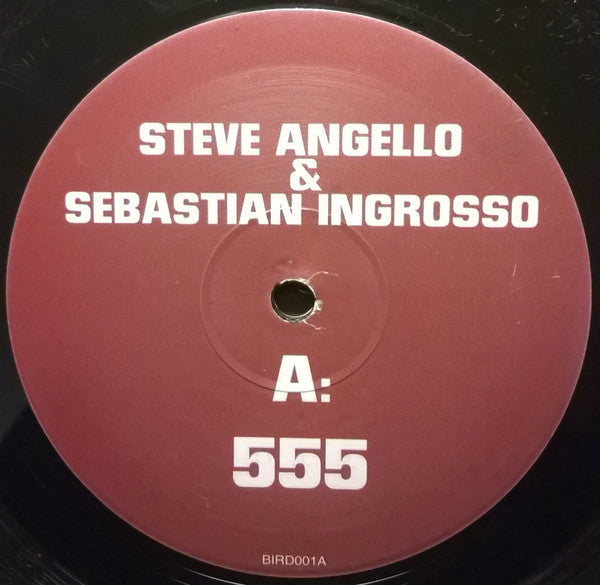 Steve Angello & Sebastian Ingrosso / System 7 : 555 / Spacebird (Dubfire Remix) (12", Unofficial)