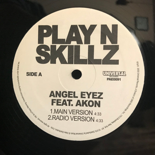 Play-N-Skillz : Angel Eyez / Check'n My Fresh (12")