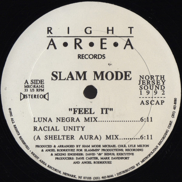 Slam Mode : Feel It (12")