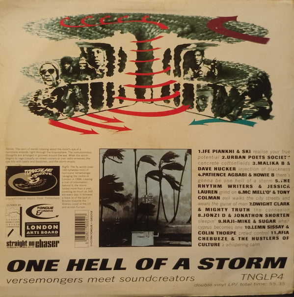 Various : One Hell Of A Storm (Versemongers Meet Soundcreators) (2x12")