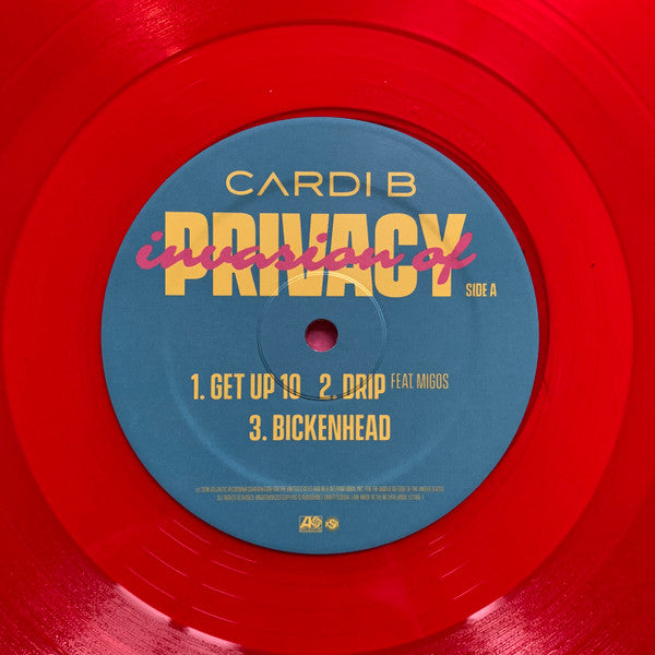 Cardi B : Invasion Of Privacy (2xLP, Album, Ltd, Red)