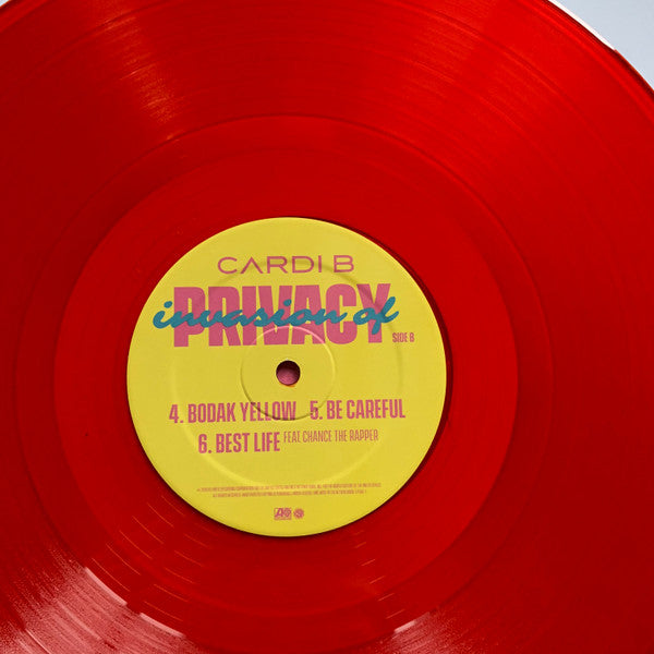 Cardi B : Invasion Of Privacy (2xLP, Album, Ltd, Red)