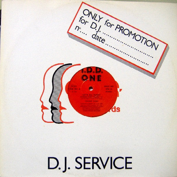 Cruisin' Gang : Let's All Funky (12", Promo)