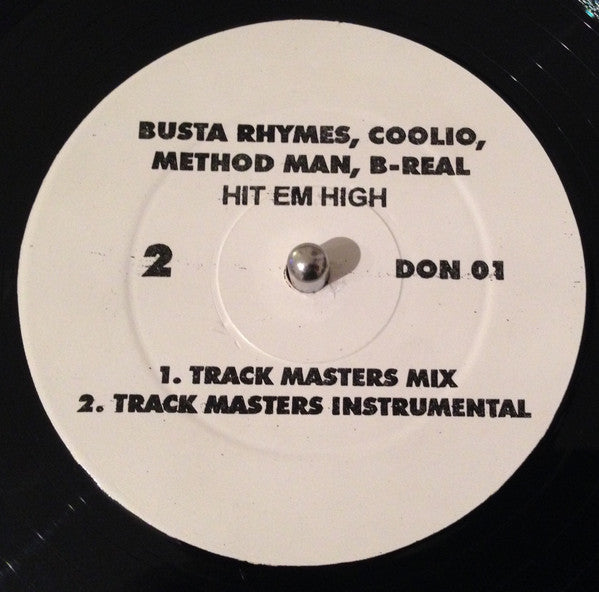 B-Real, Busta Rhymes, Coolio, LL Cool J & Method Man : Hit 'Em High (12", W/Lbl)