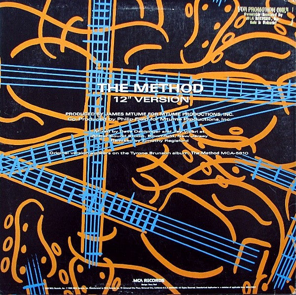 Tyrone Brunson : The Method (12" Version) (12")