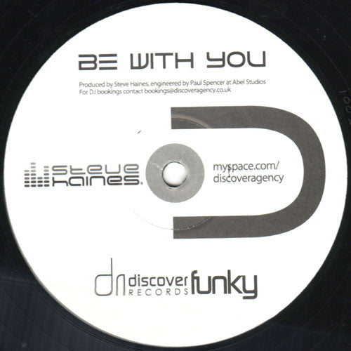 Steve Haines : Be With You (12", S/Sided)