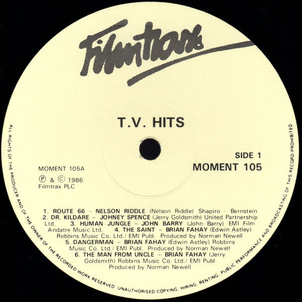 Various : Original TV Hits Of The Sixties (LP)