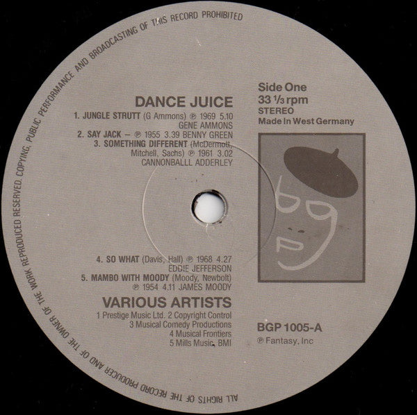 Various : Dance Juice (LP, Comp)
