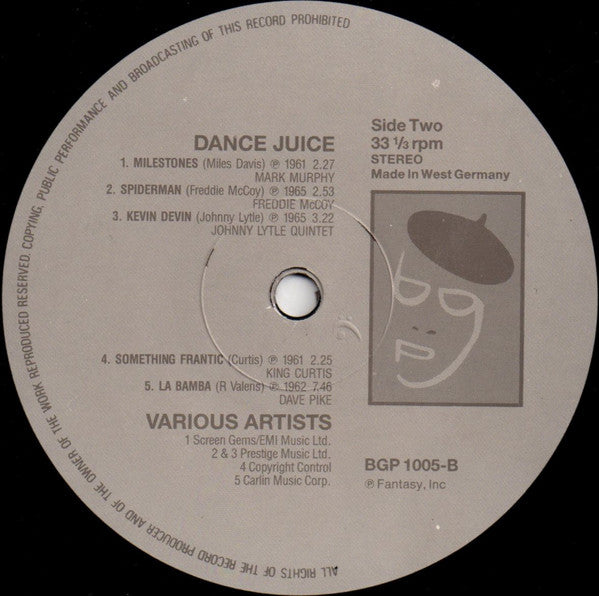 Various : Dance Juice (LP, Comp)