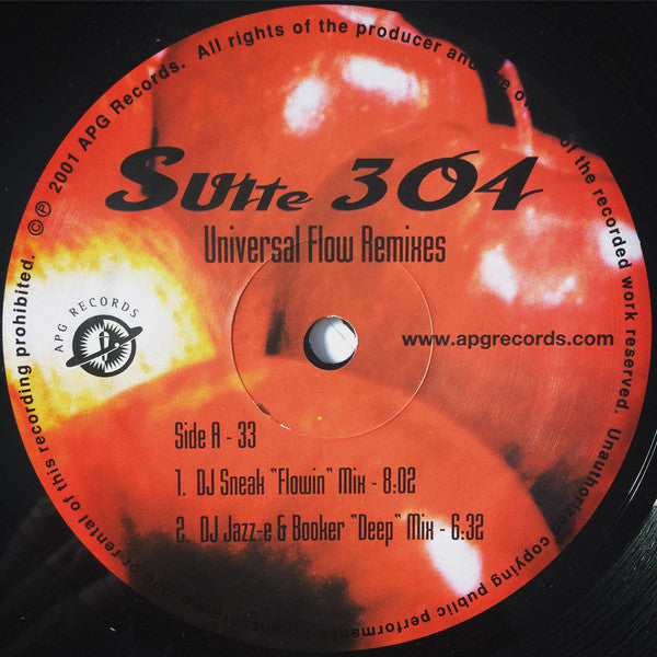 Suite 304 : Universal Flow Remixes (12")