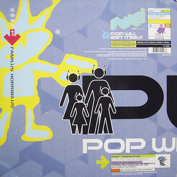Pop Will Eat Itself : R.S.V.P. (12", Single)