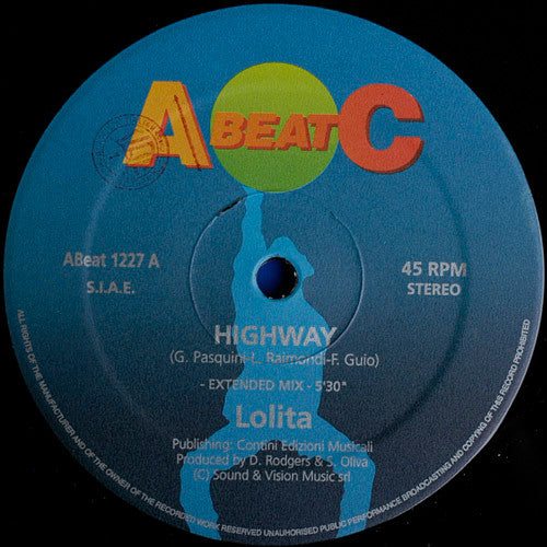 Lolita (2) : Highway / Happy Anniversary (12")