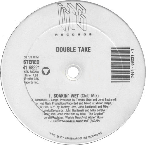 Double Take (4) : Soakin' Wet (12")