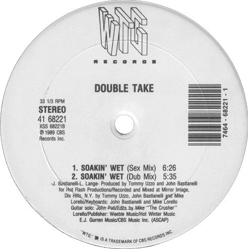 Double Take (4) : Soakin' Wet (12")