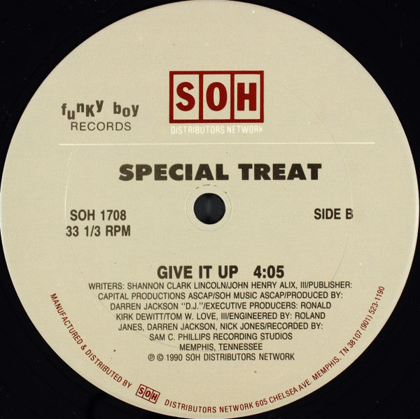 Special Treat : You Said It Was Love (12")
