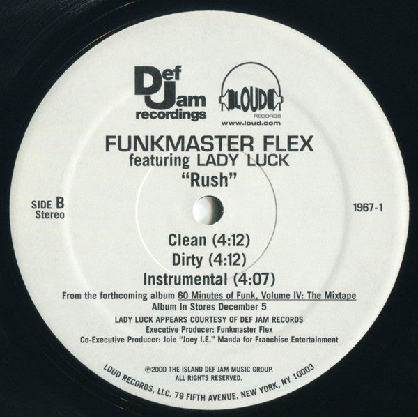 Funkmaster Flex Featuring DMX : Do You (12", Maxi)