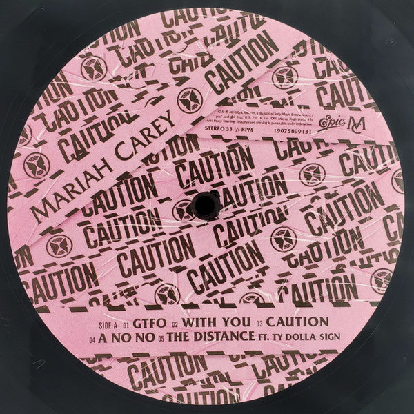 Mariah Carey : Caution (LP, Album, 150)