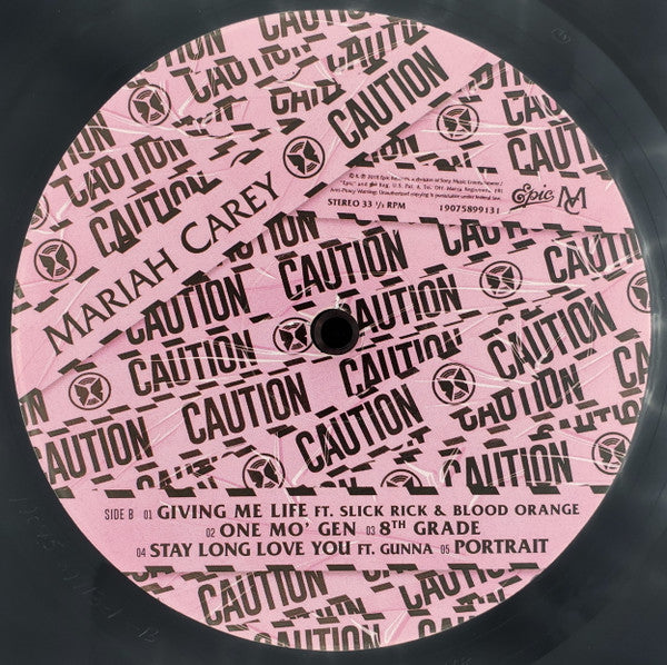 Mariah Carey : Caution (LP, Album, 150)