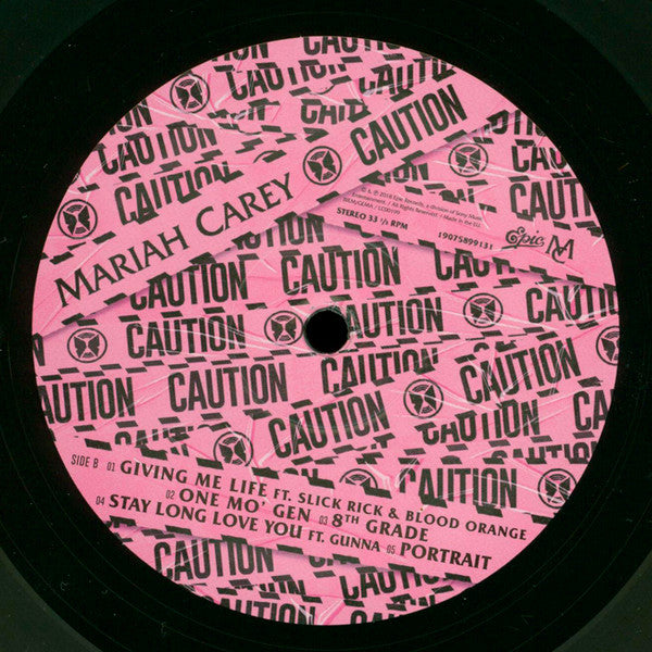Mariah Carey : Caution (LP, Album, 150)