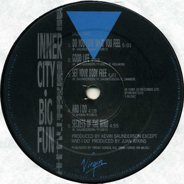 Inner City : Big Fun (LP, Album)
