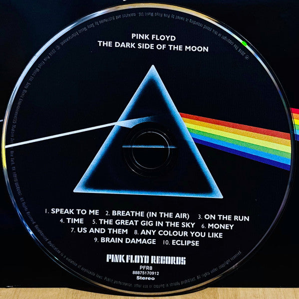 Pink Floyd : The Dark Side Of The Moon (CD, Album, RE, RM, Car)