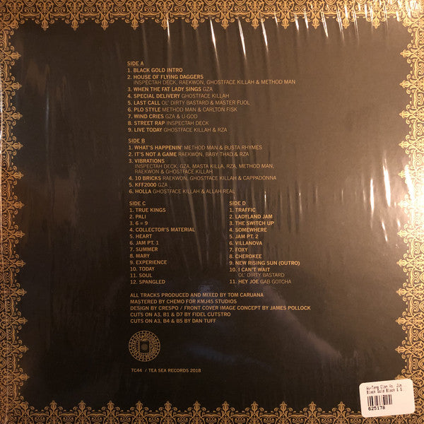 Tom Caruana Presents Wu-Tang Clan Vs Jimi Hendrix : Black Gold (LP, Ltd, RM, Bla + LP, Ltd, RM, Gol)