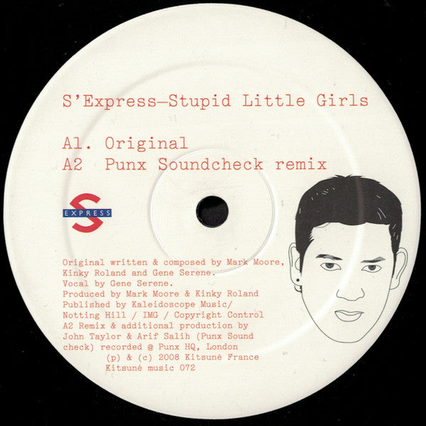 S'Express : Stupid Little Girls (12", Single)