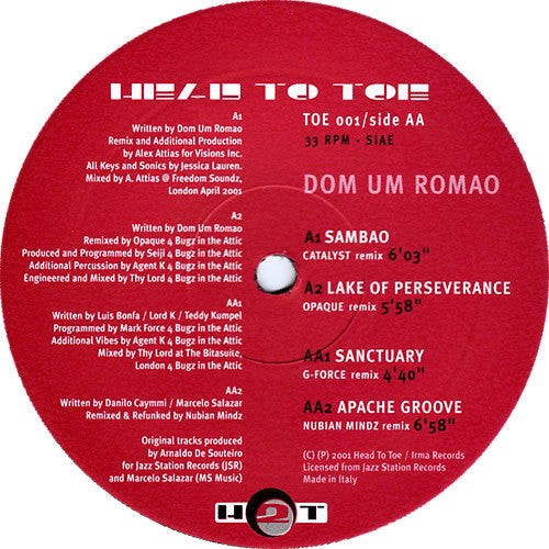 Dom Um Romao : Sambao (Remix) (12")