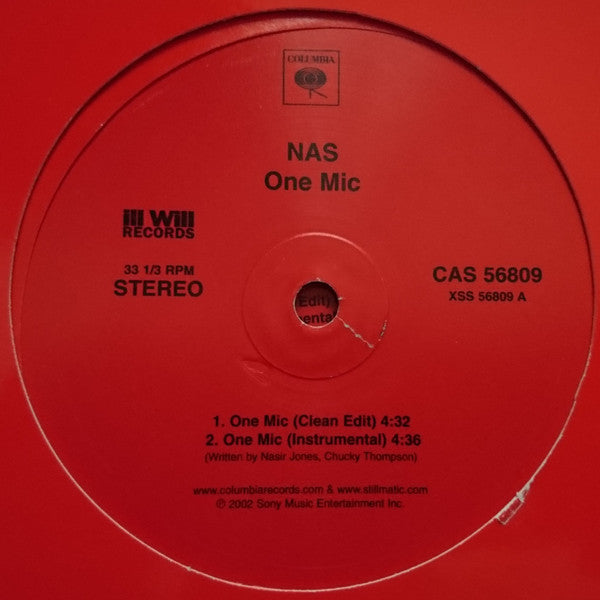 Nas : One Mic (12")