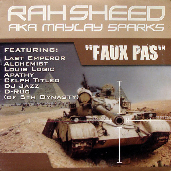 Rahsheed Aka Maylay Sparks : Faux Pas (12", Single)