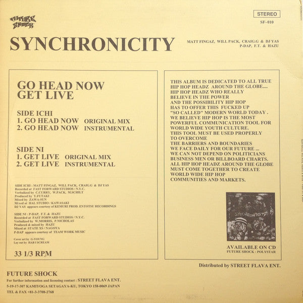 Various : Go Head Now / Get Live (12")