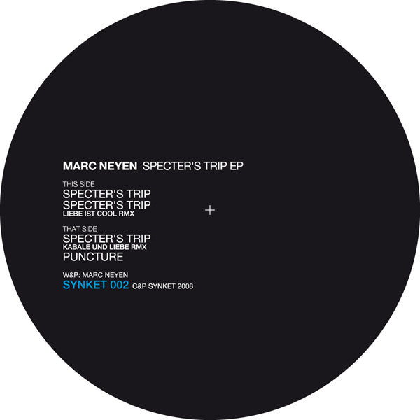Marc Neyen : Specter's Trip EP (12", EP)