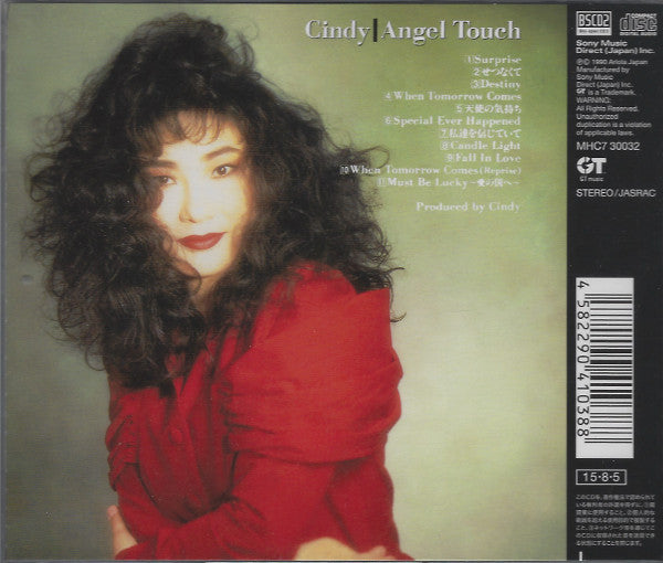 Cindy (26) : Angel Touch (CD, Album, Ltd, RE, RM, Blu)