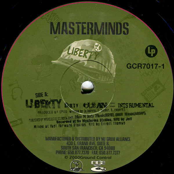 Masterminds : Liberty (12")