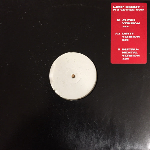 Limp Bizkit : N 2 Gether Now (12", Promo)
