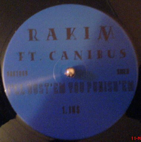 Rakim : I'll Bust 'Em You Punish 'Em (12")
