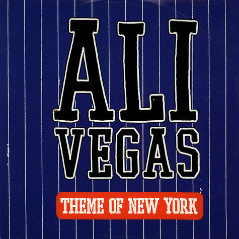 Ali Vegas : Theme Of New York (12")