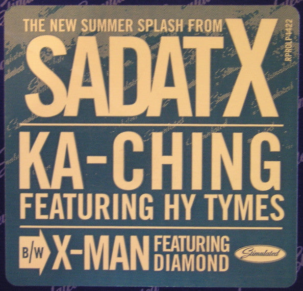 Sadat X : Ka-Ching / X-Man (12", Single, Promo)