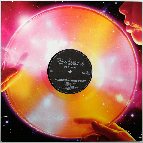 Rubies Featuring Feist : I Feel Electric (TieDye Remix) (12", S/Sided)