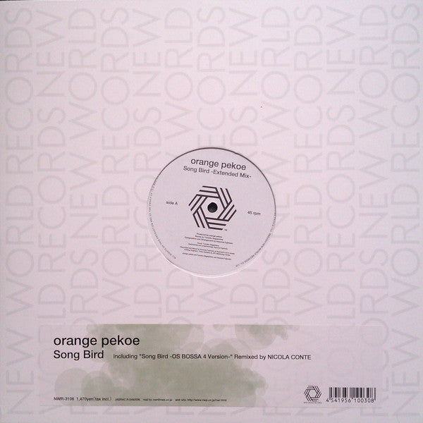 Orange Pekoe : Song Bird (12")