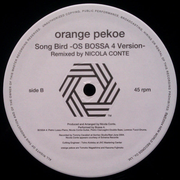 Orange Pekoe : Song Bird (12")